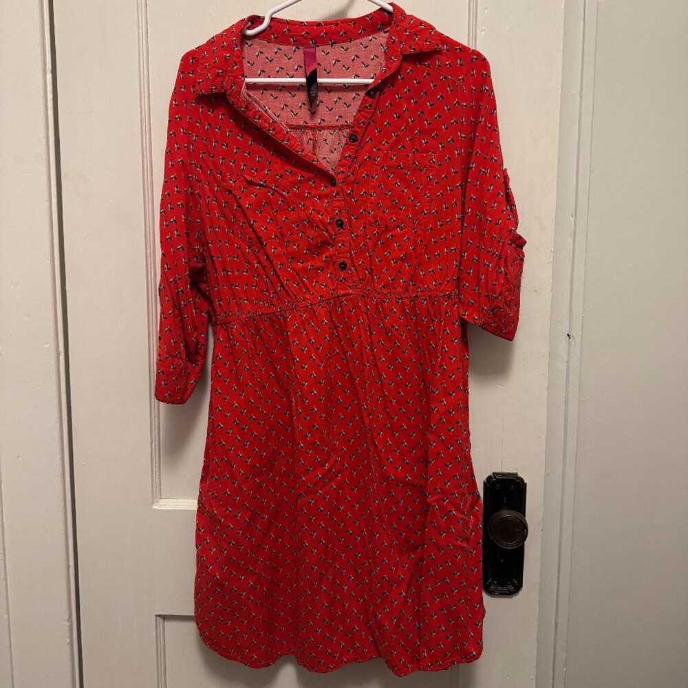 Pure Energy 1X Red Dress